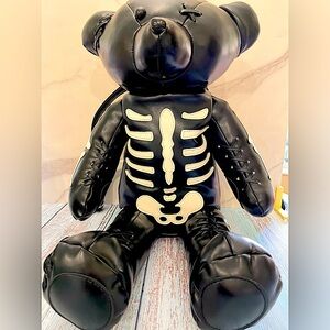 Dolls Kill Teddy Bear Skeleton Backpack NEW